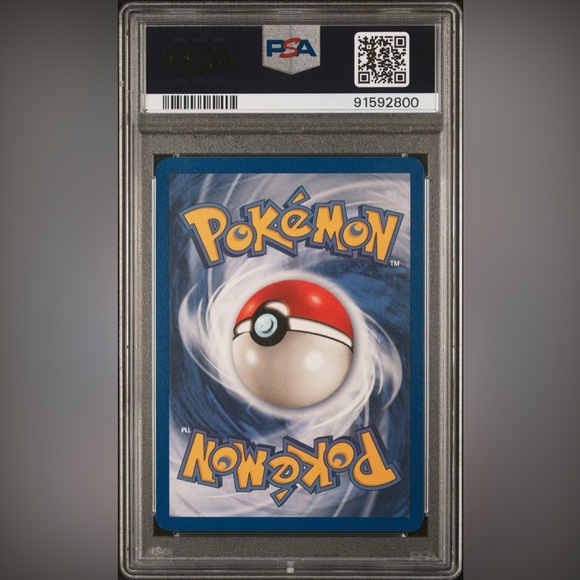 Dark Vaporeon [1st Edition] 45/82 [PSA Gem Mint 10] Pokémon Team Rocket 2000 - Picture 2 of 2